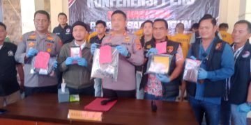 Dalam Dua Pekan, Polres Sarolangun Ungkap Lima Kasus Narkoba, Para Tersangka Terancam Hukuman Mati