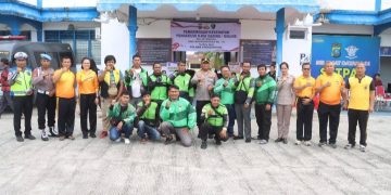 Kapolres Simalungun Gelar Pemeriksaan Kesehatan Gratis Untuk Driver Ojol Dan Lansia Sambut Hut Bhayangkara Ke-79
