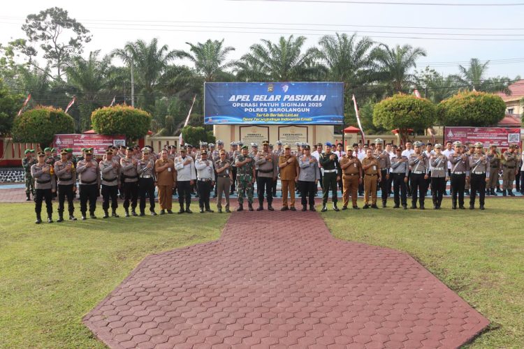 Polres Sarolangun Gelar Ops Patuh mulai 14 Juli 2025, Ini Pelanggaran yang Jadi Target.
