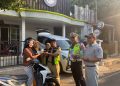 Polisi Jepara Beri Hadiah Helm dan Tumbler untuk Pengendara Tertib Saat Operasi Patuh Candi 2025