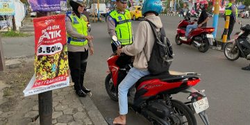 Satlantas Pati Gencarkan Operasi di Jalur Blackspot, 33 Pelanggar Kena Tilang