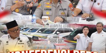 Polresta Tanjungpinang Menangkap Enam Pelaku Pembuat Ratusan Sertifikat Tanah Palsu