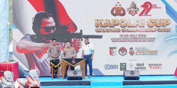 Buka Lomba Menembak, Kapolri Harap Dapat Tingkatkan Soliditas Antar Lembaga