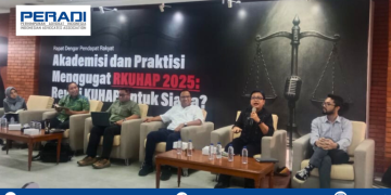 PERADI Soroti Ketimpangan Peran Advokat dalam Rancangan KUHAP 2025