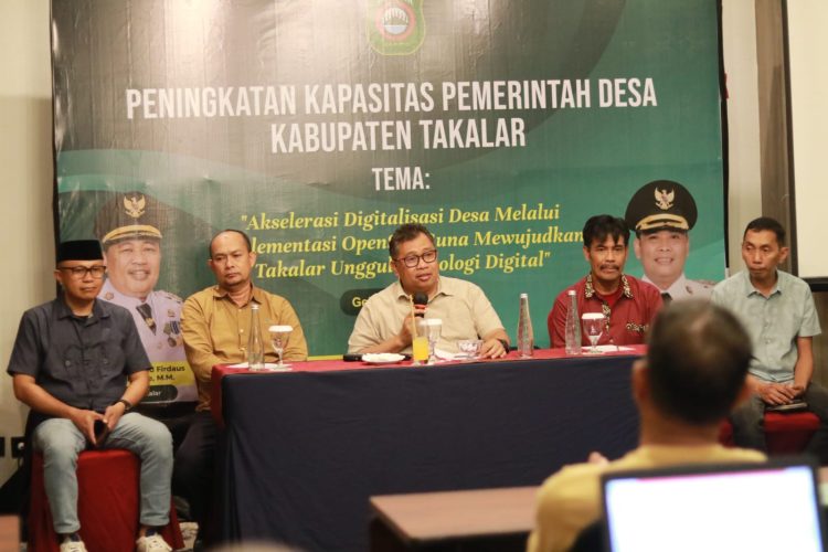 Bupati Takalar Buka Gelombang Ketiga Pelatihan Digitalisasi Pemerintahan Desa
