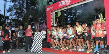 Wesly Lepas Peserta Gempita Kemerdekaan Run ‘Agak Lari Kelen’