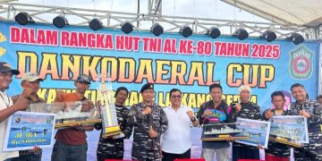 Bupati Takalar Hadiri Final Lomba Balap Perahu Katinting Race Laikang Seri 4