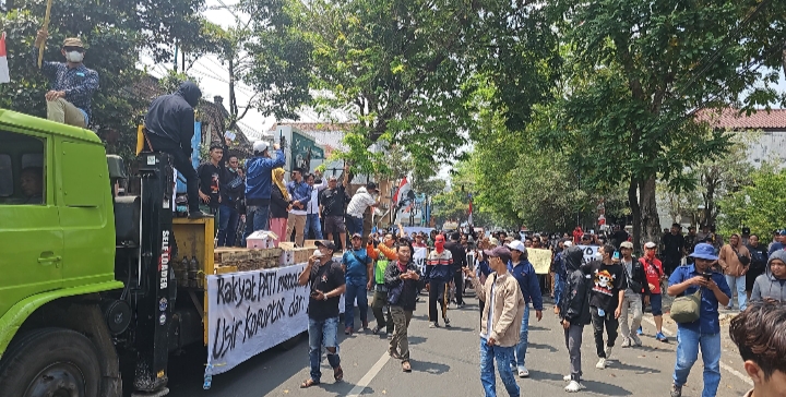 Masyarakat Pati Bersatu Kirim 319 Surat untuk KPK, Kapolresta Apresiasi Aksi Damai