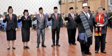 Bupati Lantik Mixnon Andreas Simamora Sebagai Sekda Simalungun