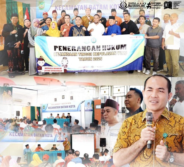 Kejati Kepri Sosialisasi Pencegahan TPPO di Kecamatan Batam Kota