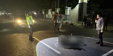 Kecelakaan Tunggal di Jalan Sudirman Pati Tewaskan Pemuda 20 Tahun