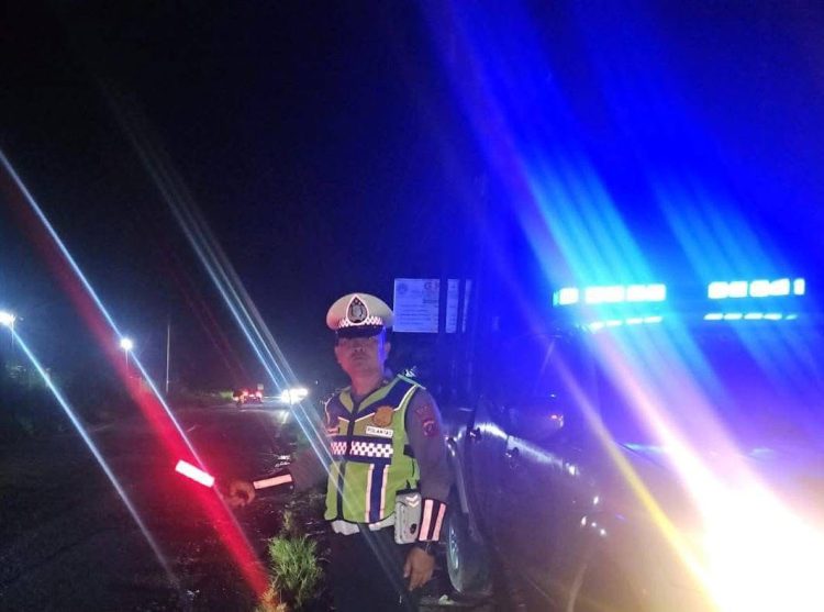 Satlantas Polres Simalungun Gelar Patroli Malam Antisipasi Balap Liar dan Begal di Jalan Lintas