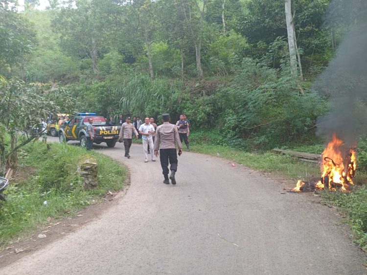 Diamuk Massa, Terduga Pelaku Pencurian Diselamatkan dan Diamankan Polisi