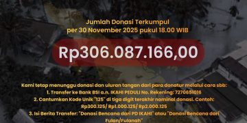 IKAHI Galang Donasi Nasional untuk Korban Banjir Se-Sumatera