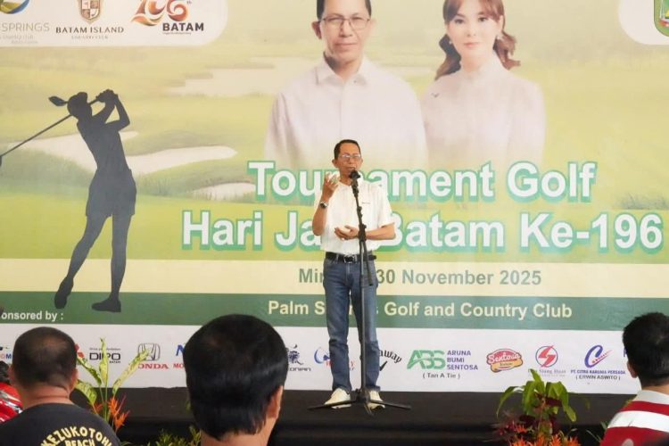 Tournament Golf HJB ke-196, Amsakar Pastikan Dukung Event Pendongkrak Pariwisata dan Investasi Batam