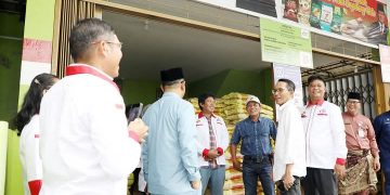 Tinjau Koperasi Merah Putih, Amsakar Dorong Stabilitas Harga Bahan Pokok