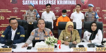 Polresta Pati Ungkap Rangkaian Tragis Persetubuhan Anak dan Pembuangan Bayi