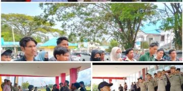 GEMBARA Gelar Aksi Damai, Soroti Proyek Mangkrak dan Infrastruktur Berbahaya di Batu Bara