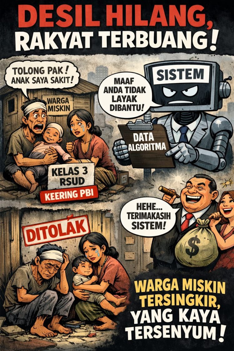 Desil Statistik Dinilai Gadaikan HAM, Warga Banten Kehilangan Hak PBI Jaminan Kesehatan
