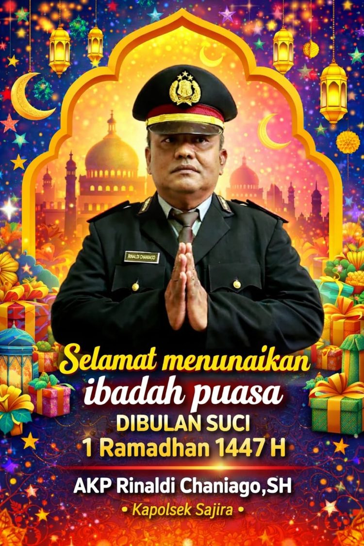 Kapolsek Sajira Ajak Warga Sambut Ramadhan 1447 H dengan Iman dan Kamtibmas Kondusif