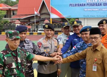 Kapolresta Tanjungpinang Pimpin Apel Gelar Pasukan Operasi Ketupat Seligi 2026