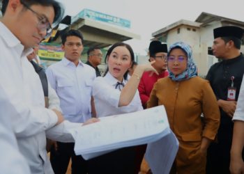 Batam Bangun ZoSS di SDN 001 Batam Kota, Li Claudia Pastikan Titik Penyeberangan Aman