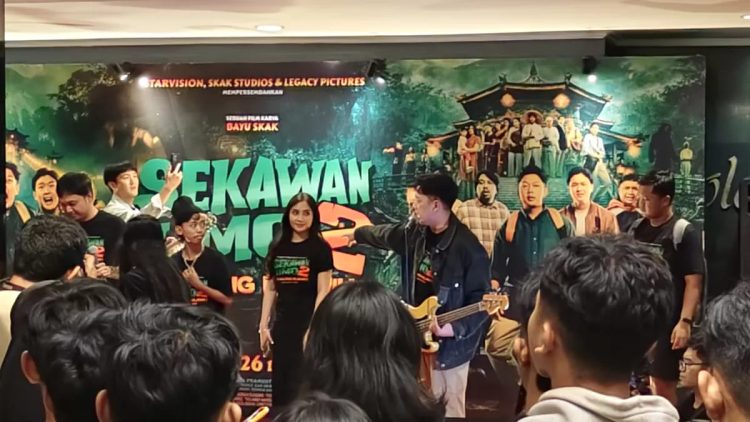 Magnet Bayu Skak Gak Ada Obat, Premier Sekawan Limo 2 di CGV Blitar Diserbu Ribuan Penonton