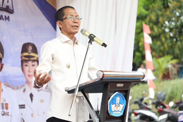 Peletakan Batu Pertama SMKN 13 Batam, Amsakar Dorong Pemerataan Akses Pendidikan Berkualitas