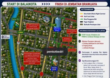 Pemerintah Kota Kediri Siapkan Rekayasa Lalu Lintas Jelang Kediri Dhoho Night Carnival 2026, Akses Stasiun Dipastikan Aman