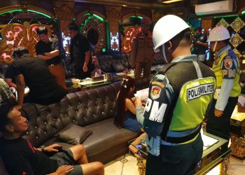 Gempur 7 THM di Batam: Satpom Lanud Hang Nadim dan 9 Gabungan Instansi Gelar Razia Gaktib hingga Subuh