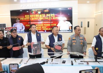 Rayap Besi Jembatan Barelang Dibekuk Polisi, Kerugian Capai Rp400 Juta