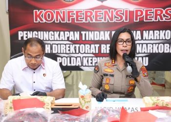 Polda Kepri Ungkap 6 Kasus Narkoba, 11 Tersangka Diamankan