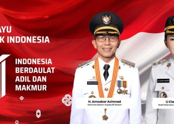 Kado HUT ke-81 RI: Investasi Batam Tumbuh, Amsakar-Li Claudia Pastikan Lapangan Kerja Terus Bertambah