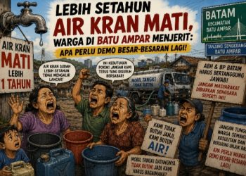 Lebih Setahun Air Mati, Warga di Batu Ampar Menjerit: Apa Perlu Demo Besar-besaran Lagi!
